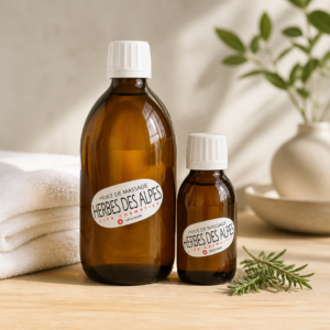 Huile de massage Herbes des Alpes