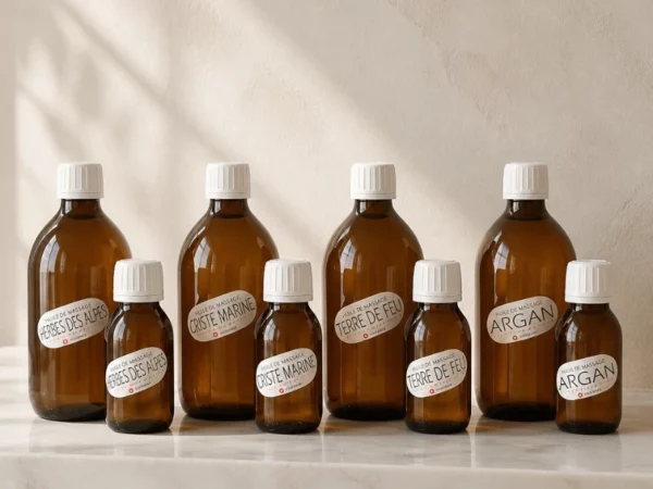 Collection d'huiles de massage