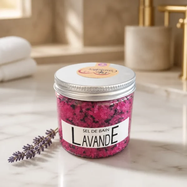 Sel de bain Lavande